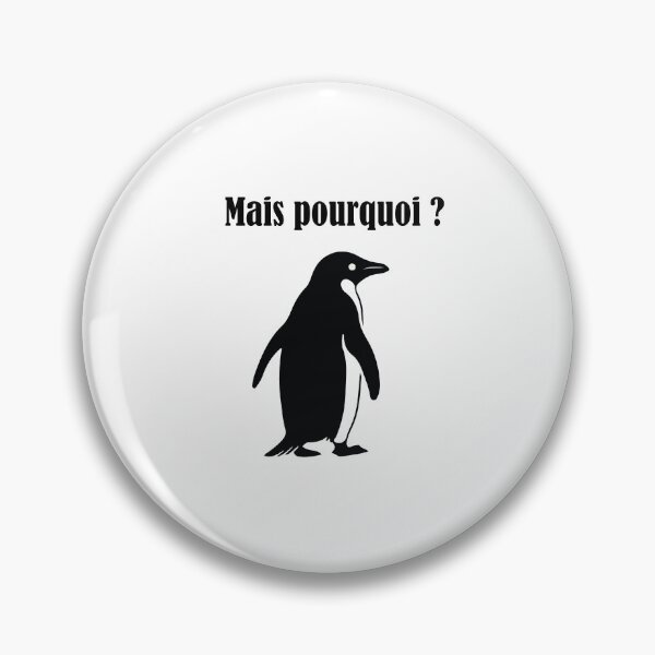 Item preview, Mais pourquoi ? Un pingouin en route vers la montagne designed and sold by Felinefinesse.