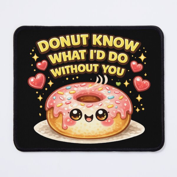 Item preview, Donut Know Without You Pun designed and sold by Papier Atelier Art.
