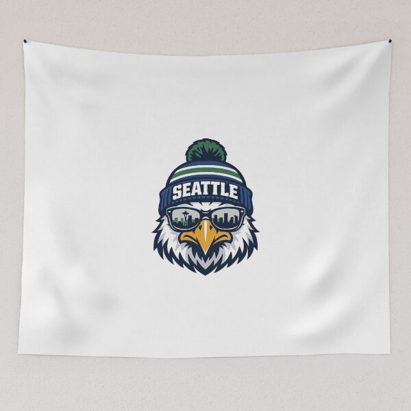 Item preview, Vintage Seattle Eagle Football designed and sold by SanipepaVase.