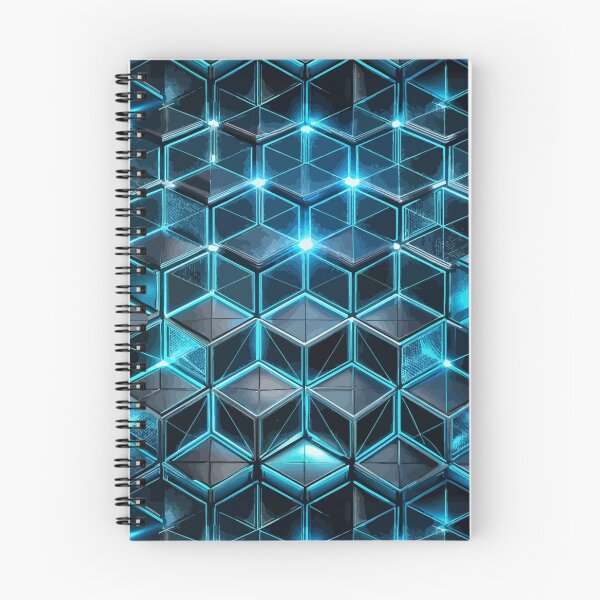 Item preview, Abstract geometric Sci-fi pattern  designed and sold by FatBirdie.
