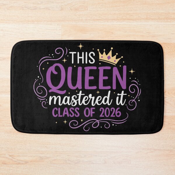 Item preview, This Queen Mastered It - Class Of 2026 III designed and sold by Lemon Pepper.