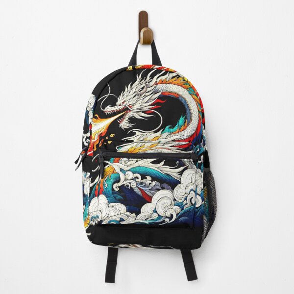 Item preview, Colorful Dragon Flame Illustration for Bold Fantasy Fans designed and sold by WildStroke.
