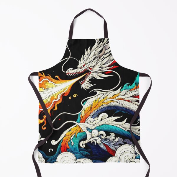Item preview, Colorful Dragon Flame Illustration for Bold Fantasy Fans designed and sold by WildStroke.