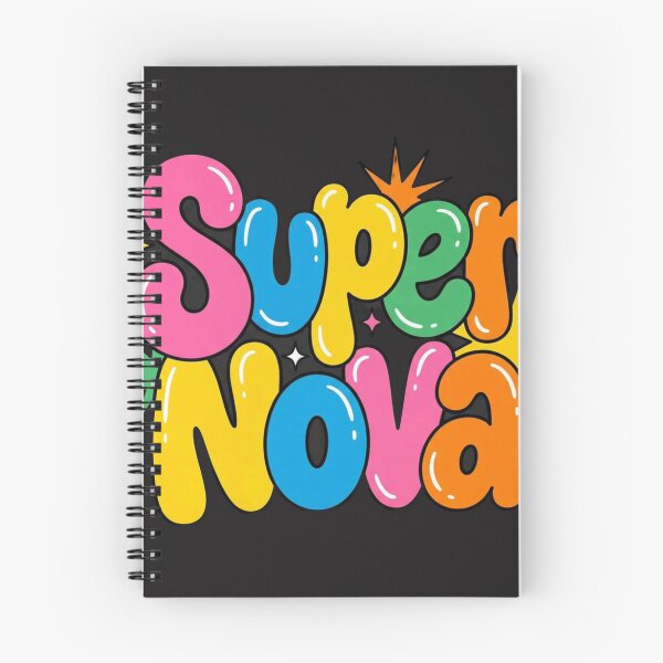 Item preview, Colorful Bubble Graffiti Supernova Typography designed and sold by ahabboud.