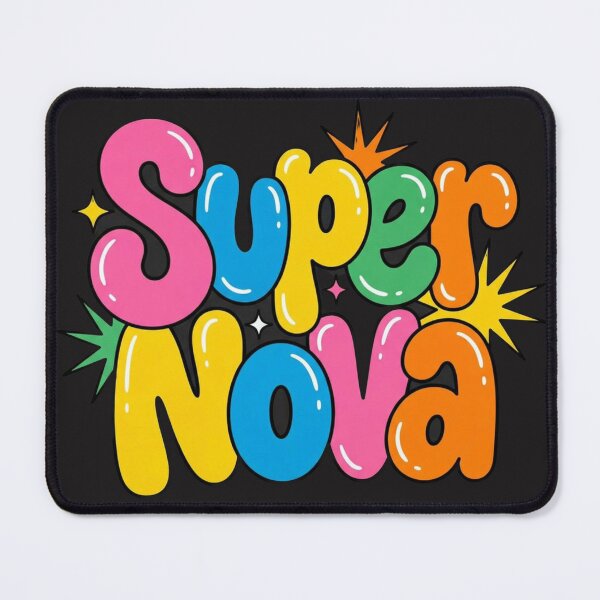 Item preview, Colorful Bubble Graffiti Supernova Typography designed and sold by ahabboud.