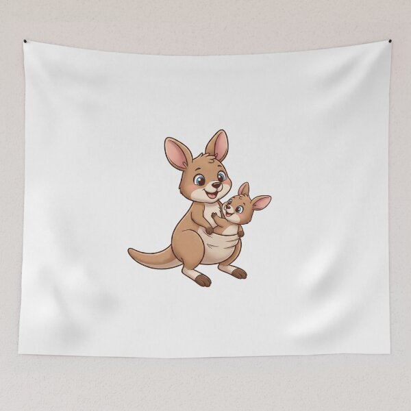 Item preview, Momma Kangaroo With Baby Roo designed and sold by ArtofDissent.