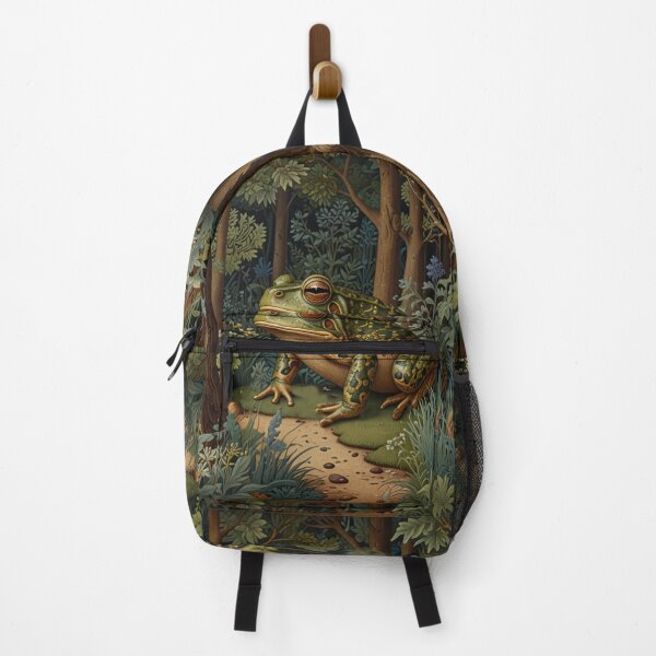 Item preview, Vintage mysterious frog magical woodland forest floral botanical  designed and sold by hollycooper.