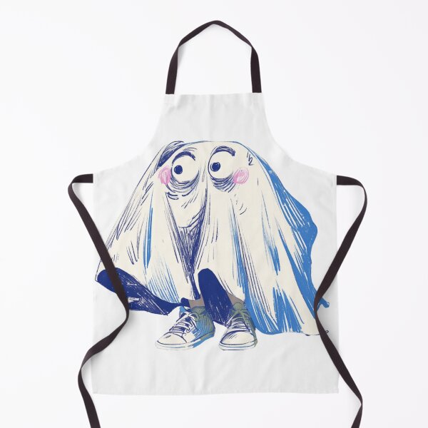Item preview, Shy Ghost With Sneakers designed and sold by urownclown.
