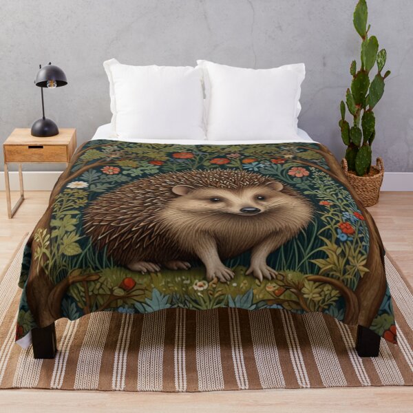 Artikelvorschau, Vintage Igel Waldflora entworfen und verkauft von hollycooper.