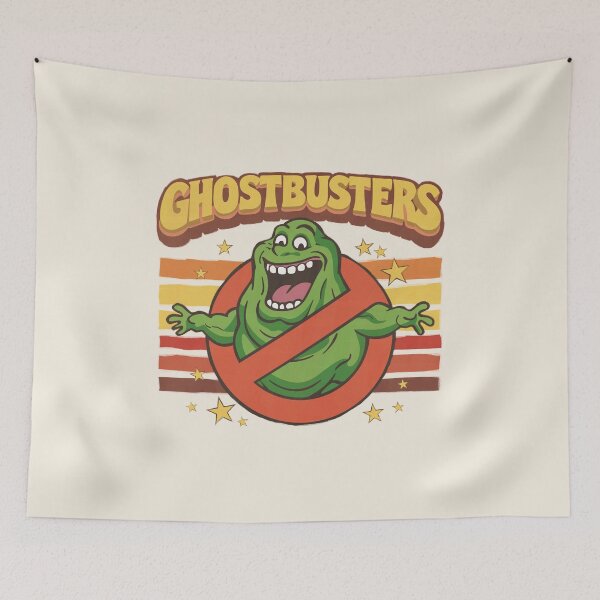 Item preview, Ghostbusters Slimer Retro designed and sold by ChunkByChunk.