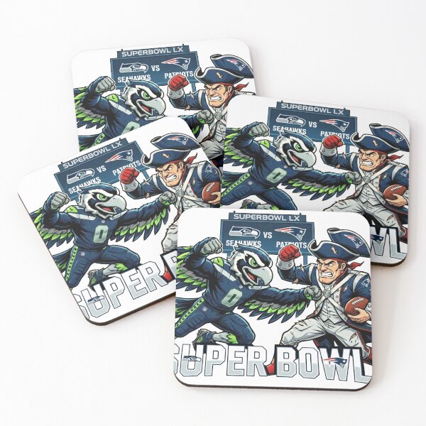 Item preview, Superbowl LX Shirt - New England Patriots Vs. Seattle Seahawks designed and sold by GraphicsByGav.