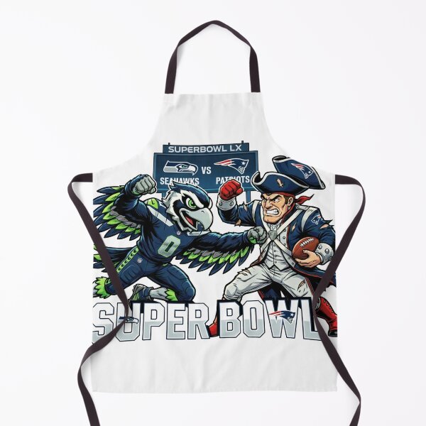 Item preview, Superbowl LX Shirt - New England Patriots Vs. Seattle Seahawks designed and sold by GraphicsByGav.