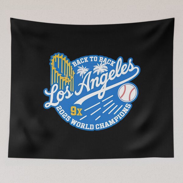 Item preview,  Back To Back 9X Los Angeles Dodgers World Champion designed and sold by BeWinner.