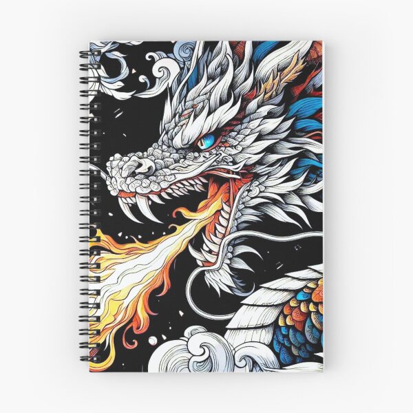 Item preview, Epic Fire Breathing Dragon Artwork for Mythology Fans designed and sold by WildStroke.