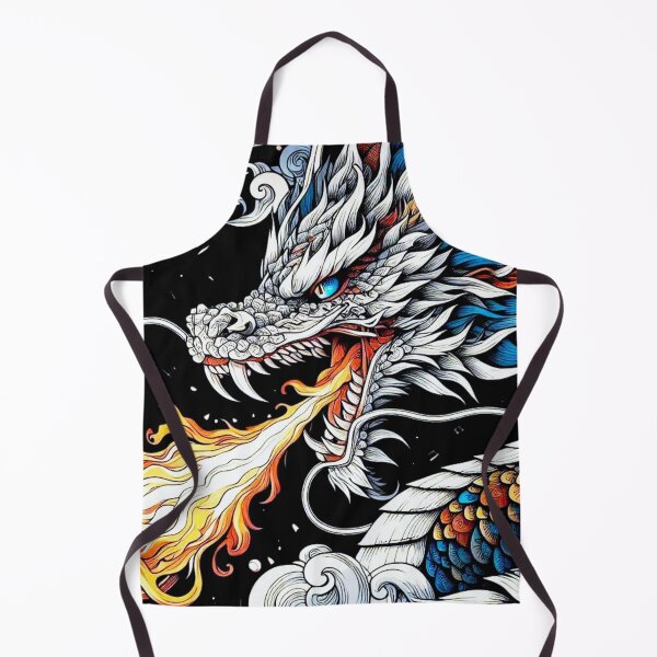 Item preview, Epic Fire Breathing Dragon Artwork for Mythology Fans designed and sold by WildStroke.
