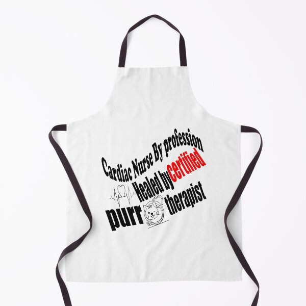Item preview, Cardiac Nurse by profession, healed by certified purr therapist designed and sold by ShuaibDesigns.