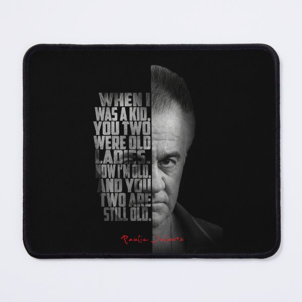 Item preview, Paulie Walnuts Gualtieri The Sopranos Quote Poster designed and sold by Enea Kelo.