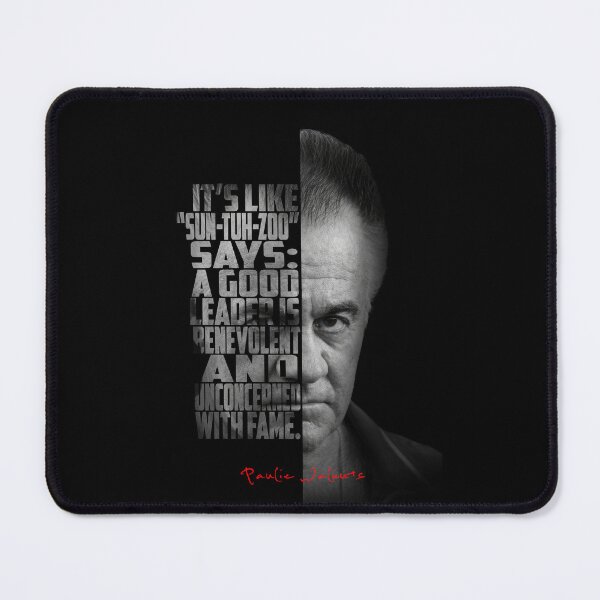 Item preview, Paulie Walnuts Gualtieri The Sopranos Quote Poster designed and sold by Enea Kelo.