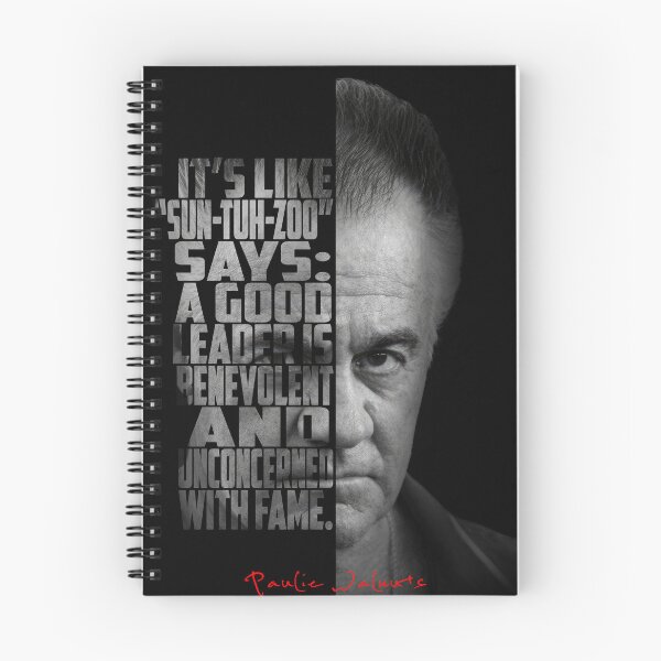 Item preview, Paulie Walnuts Gualtieri The Sopranos Quote Poster  designed and sold by Enea Kelo.