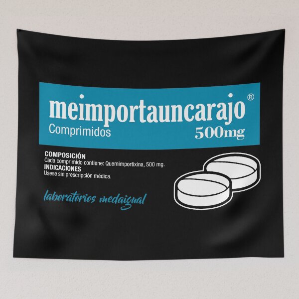 Item preview, Me importa un carajo (dark) designed and sold by twgcrazy.