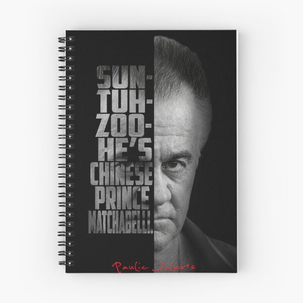 Item preview, Paulie Walnuts Gualtieri The Sopranos Quote Poster  designed and sold by Enea Kelo.