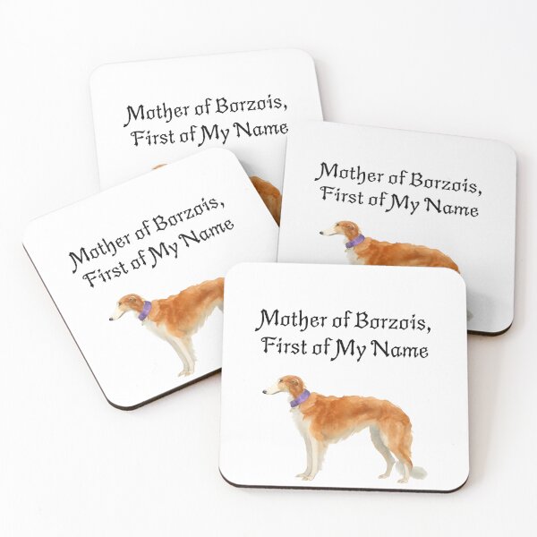 Item preview, Mother of Borzois, First of My Name designed and sold by Foxy Candy.