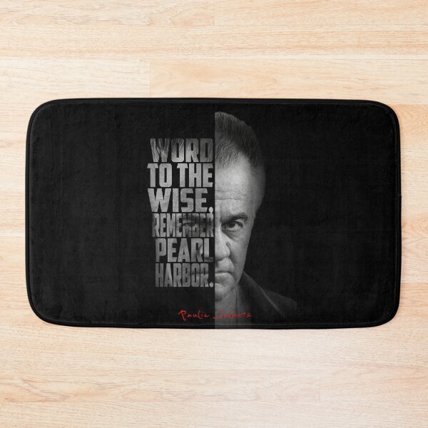 Item preview, Paulie Walnuts Gualtieri The Sopranos Quote Poster  designed and sold by Enea Kelo.