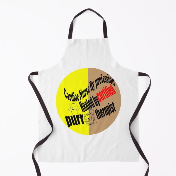 Item preview, Cardiac Nurse by profession, healed by certified purr therapist designed and sold by ShuaibDesigns.
