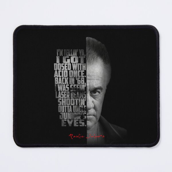 Item preview, Paulie Walnuts Gualtieri The Sopranos Quote Poster designed and sold by Enea Kelo.