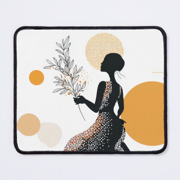 Item preview, Woman holding a branch while sitting designed and sold by anytka.