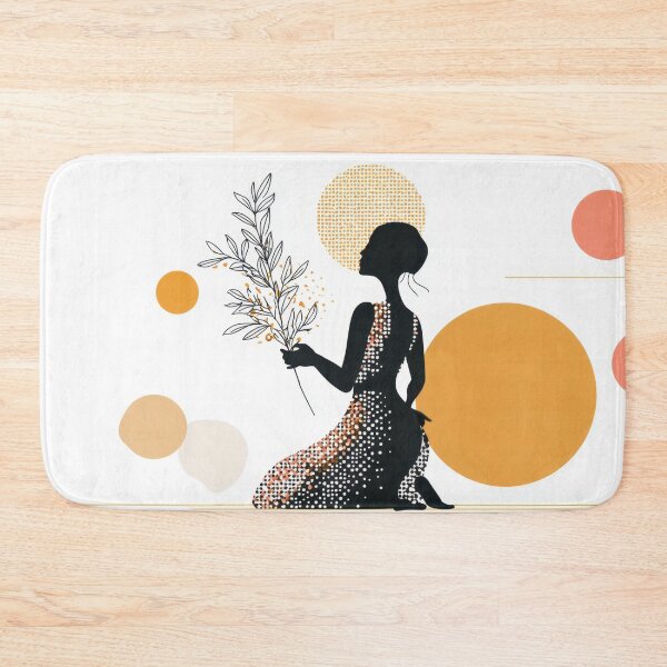 Item preview, Woman holding a branch while sitting designed and sold by anytka.
