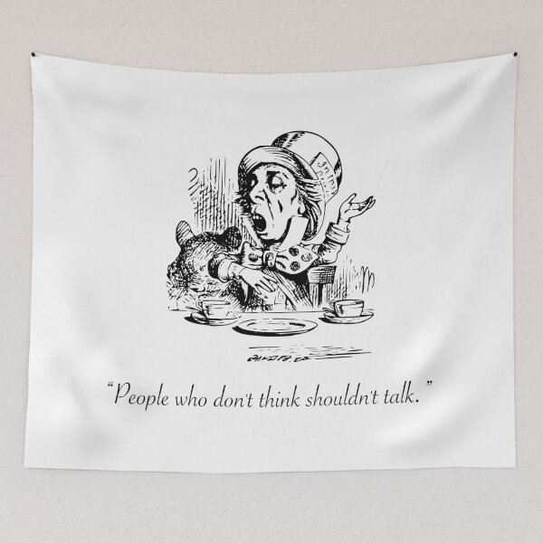 Item preview, People who don't think shouldn't talk designed and sold by lonelyflight.