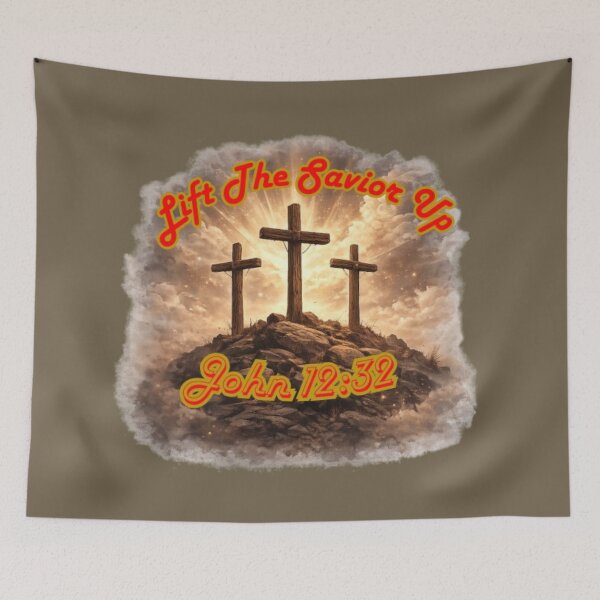 Item preview, Lift The Savior Up designed and sold by tellit24seven.