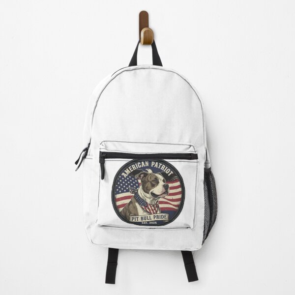 Item preview, American Patriot Pit Bull – USA Flag Dog Pride Vintage Badge 2026 designed and sold by Wear Sculpt.