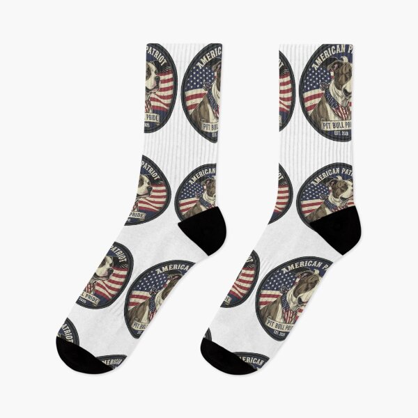 Item preview, American Patriot Pit Bull – USA Flag Dog Pride Vintage Badge 2026 designed and sold by Wear Sculpt.