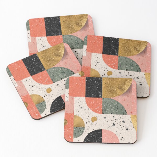 Item preview, Vibrant shapes on a surface designed and sold by anytka.