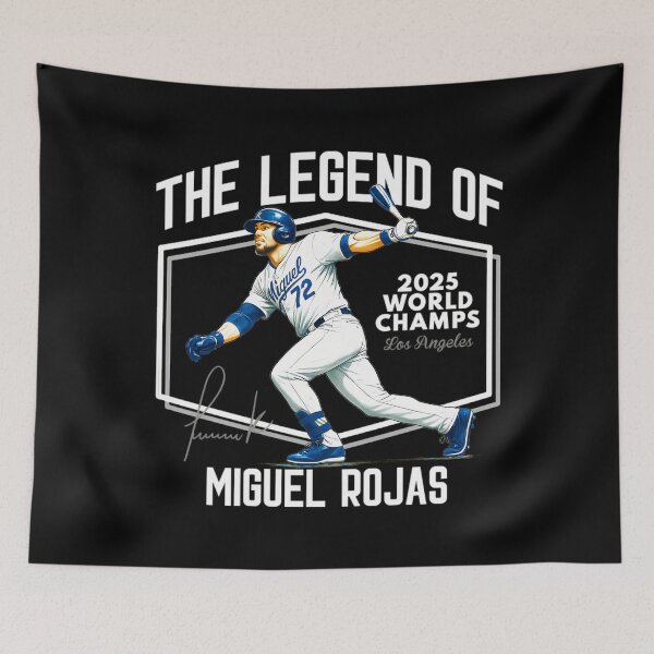 Item preview, Miguel Rojas The Legend Of Miggy Ro Los Angeles Ba designed and sold by BeWinner.