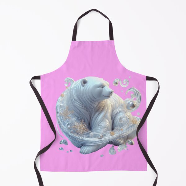 Item preview, Majestic Ice Spirit Polar Bear Illustration designed and sold by Moulats.