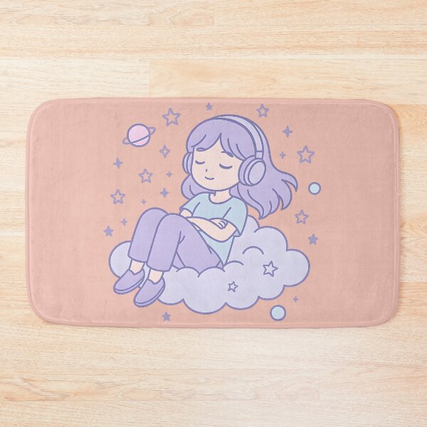 Item preview, Lost in My Own Galaxy – Dreamy Pastel Aesthetic designed and sold by KawaiiOrbit.