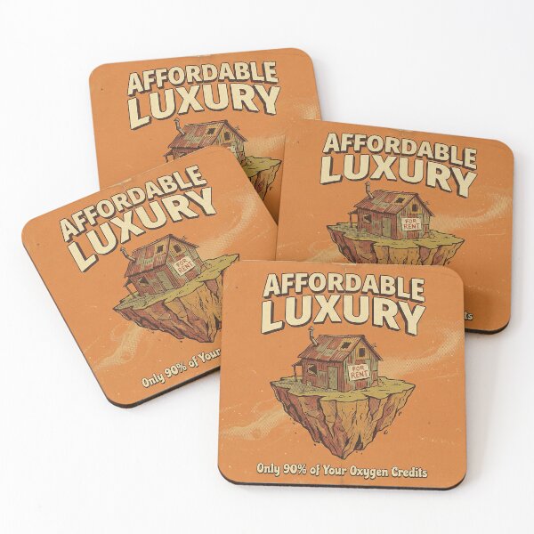 Item preview, Affordable Luxury Retro Futuristic Housing Illustration designed and sold by SavinMercantile.