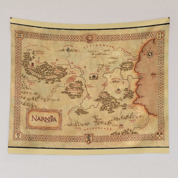 Item preview, [8k] Narnia Map designed and sold by DeviantMerch.
