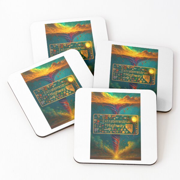 Item preview, Area 51 – Surreal Extraterrestrial Highway Nevada 375 Alien Encounter designed and sold by WilderRoads.
