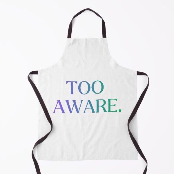 Item preview, Too Aware – Minimal Typography Design designed and sold by INK AND AURA.