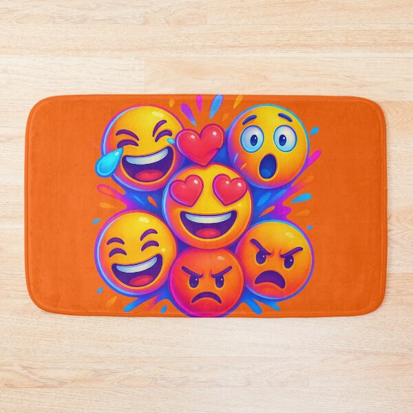 Item preview, Emotion Explosion – Original Emoji Pop Art Design designed and sold by KawaiiOrbit.