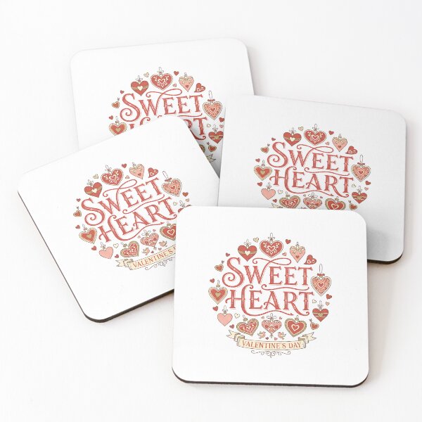 Item preview, Vintage Sweet Heart Valentine Ornaments Wreath designed and sold by Anna_art_space.