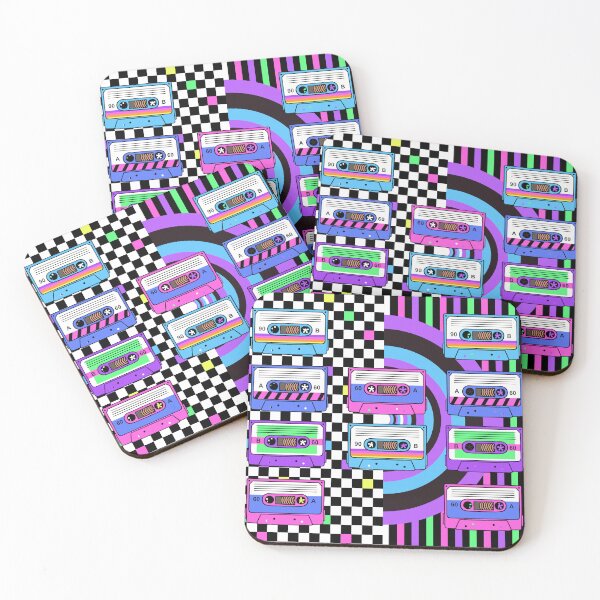 Item preview, 80's Retro Mix Cassette Tapes designed and sold by kitschandkawaii.