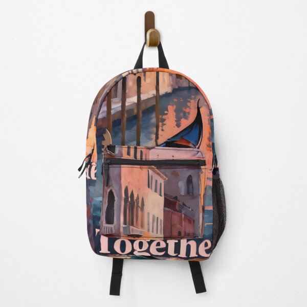 Item preview, Together Always Venice Design with Canal, Gondolas and Classic Architecture designed and sold by FreeFromDefault.