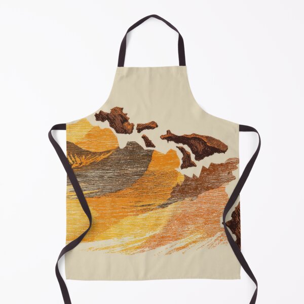 Item preview, Map of Hawaii with land formations designed and sold by anytka.