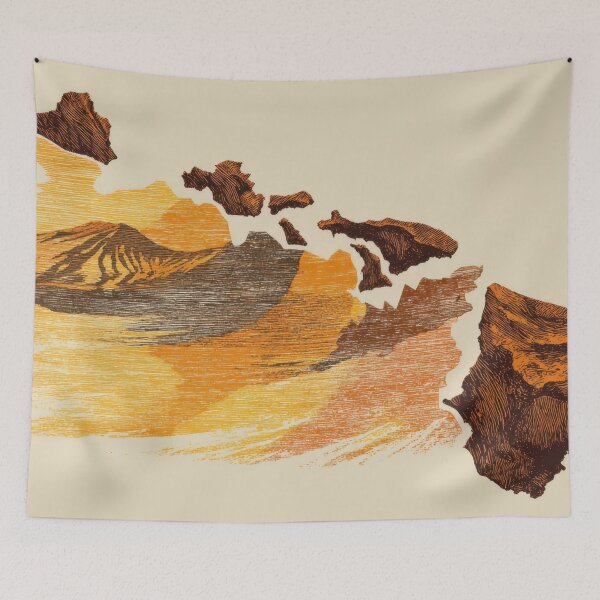 Item preview, Map of Hawaii with land formations designed and sold by anytka.