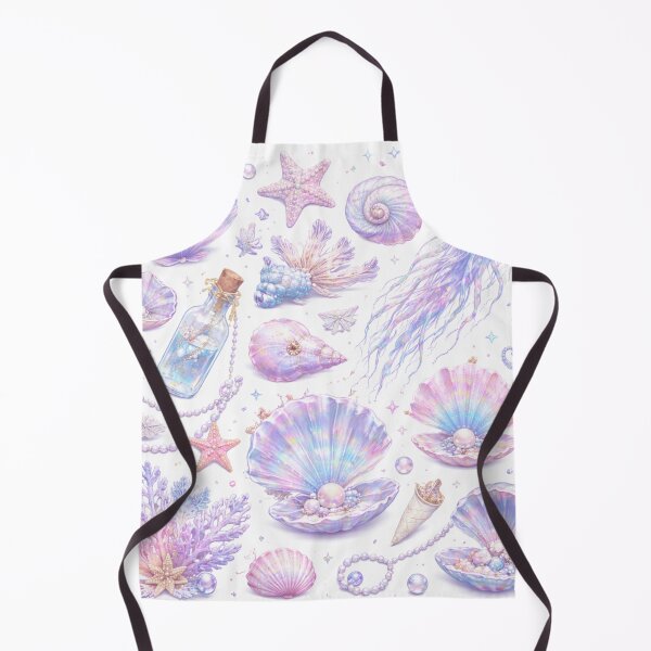 Item preview, Iridescent Pearl & Seashell Nautical Graphic Pack, Holographic Underwater Aesthetic Element Collection designed and sold by AbstractRevival.